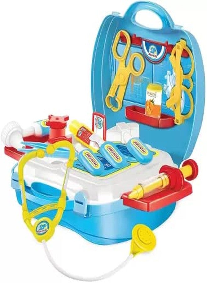 NMII Doctor Play Briefcase with Equipment Suitcase for Medical Clinic Games for kids - Image 1
